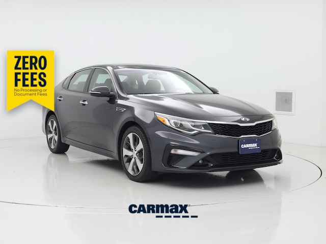 Gray 2019 Kia Optima Sedan Front-Wheel Drive Automatic