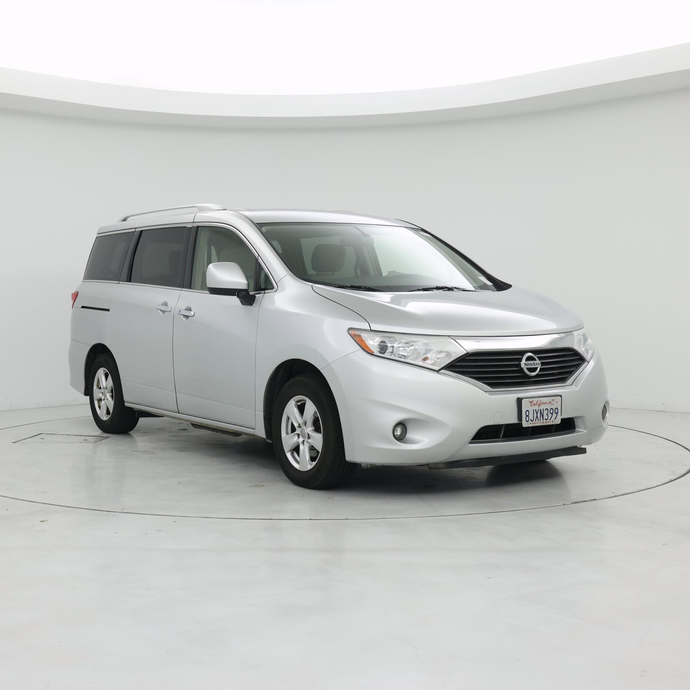 Gray 2016 Nissan Quest Minivan Front-Wheel Drive Automatic