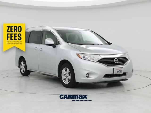 Gray 2016 Nissan Quest Minivan Front-Wheel Drive Automatic
