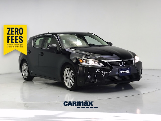 Black 2016 Lexus CT Hybrid Wagon Front-Wheel Drive Automatic