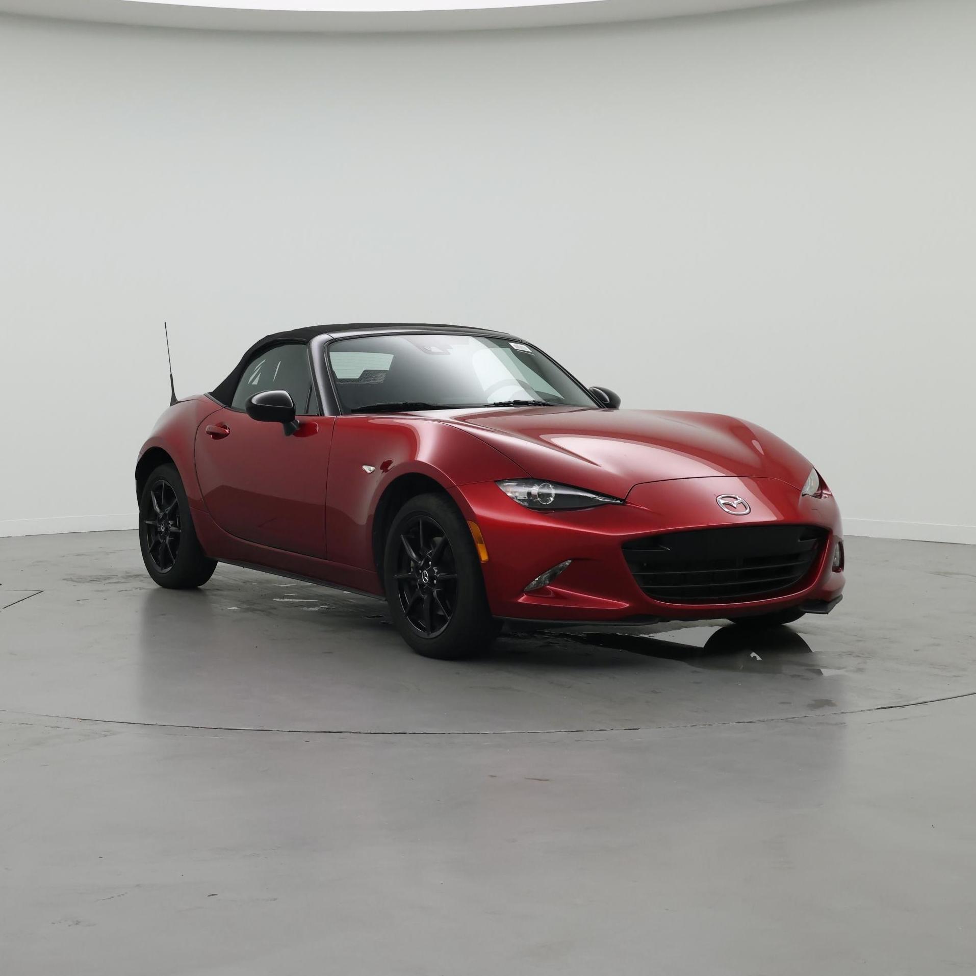 Red 2020 Mazda MX-5 Miata Convertible Rear-Wheel Drive Manual