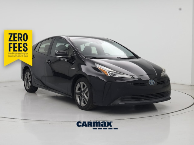Black 2019 Toyota Prius Hatchback Front-Wheel Drive Automatic