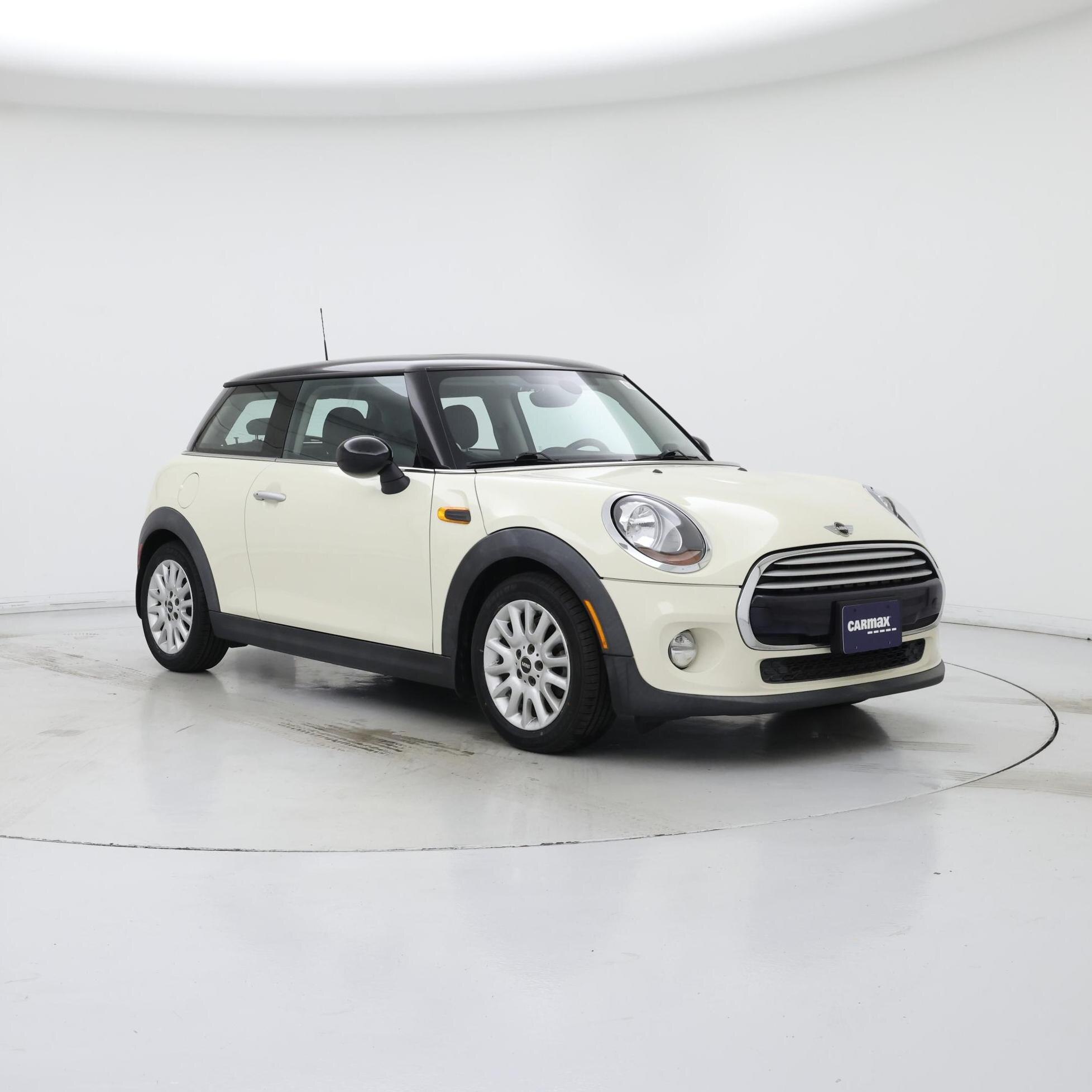 White 2015 MINI Cooper Hatchback  Manual