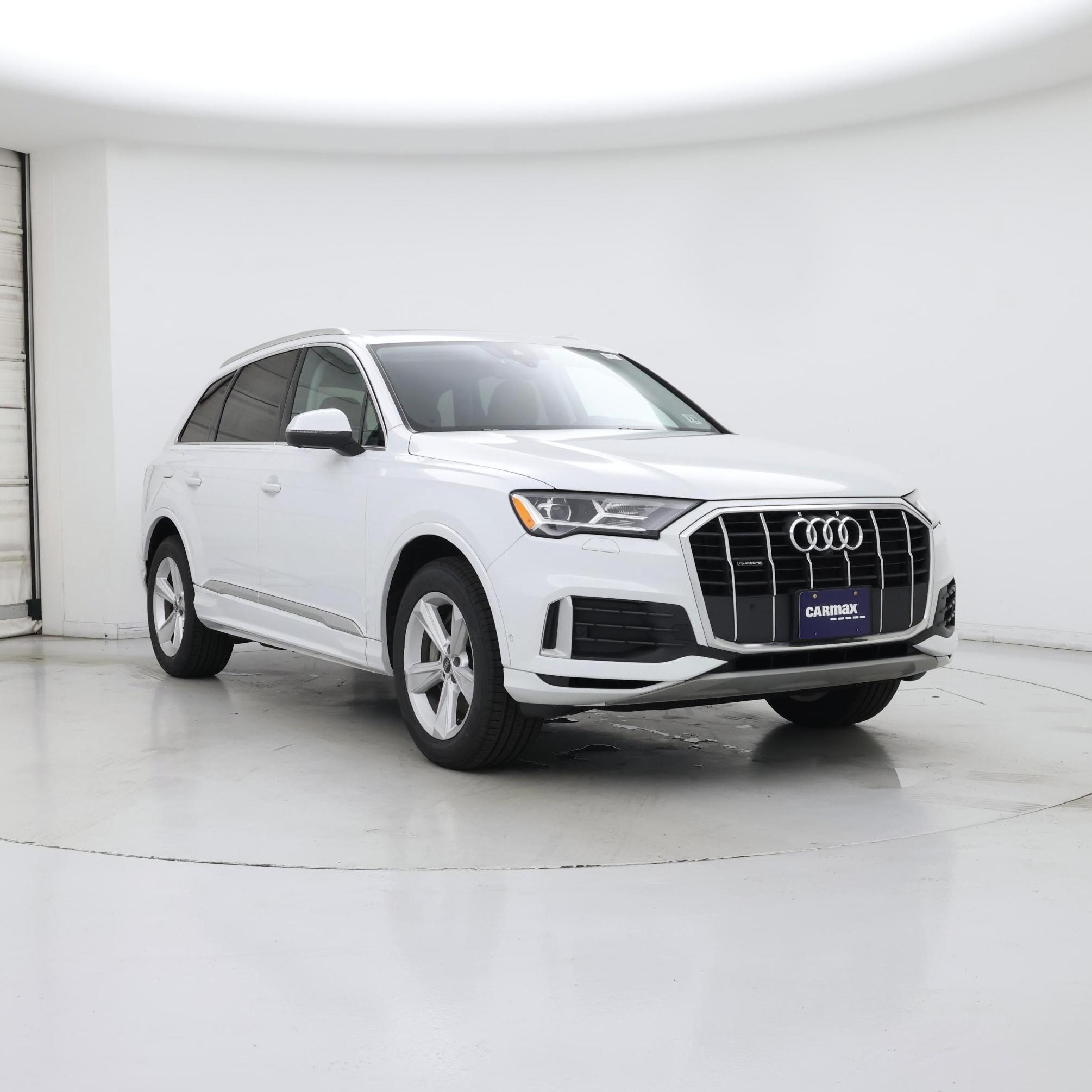 White 2021 Audi Q7 SUV / Crossover All-Wheel Drive Automatic