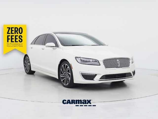 White 2020 Lincoln MKZ Sedan Front-Wheel Drive Automatic