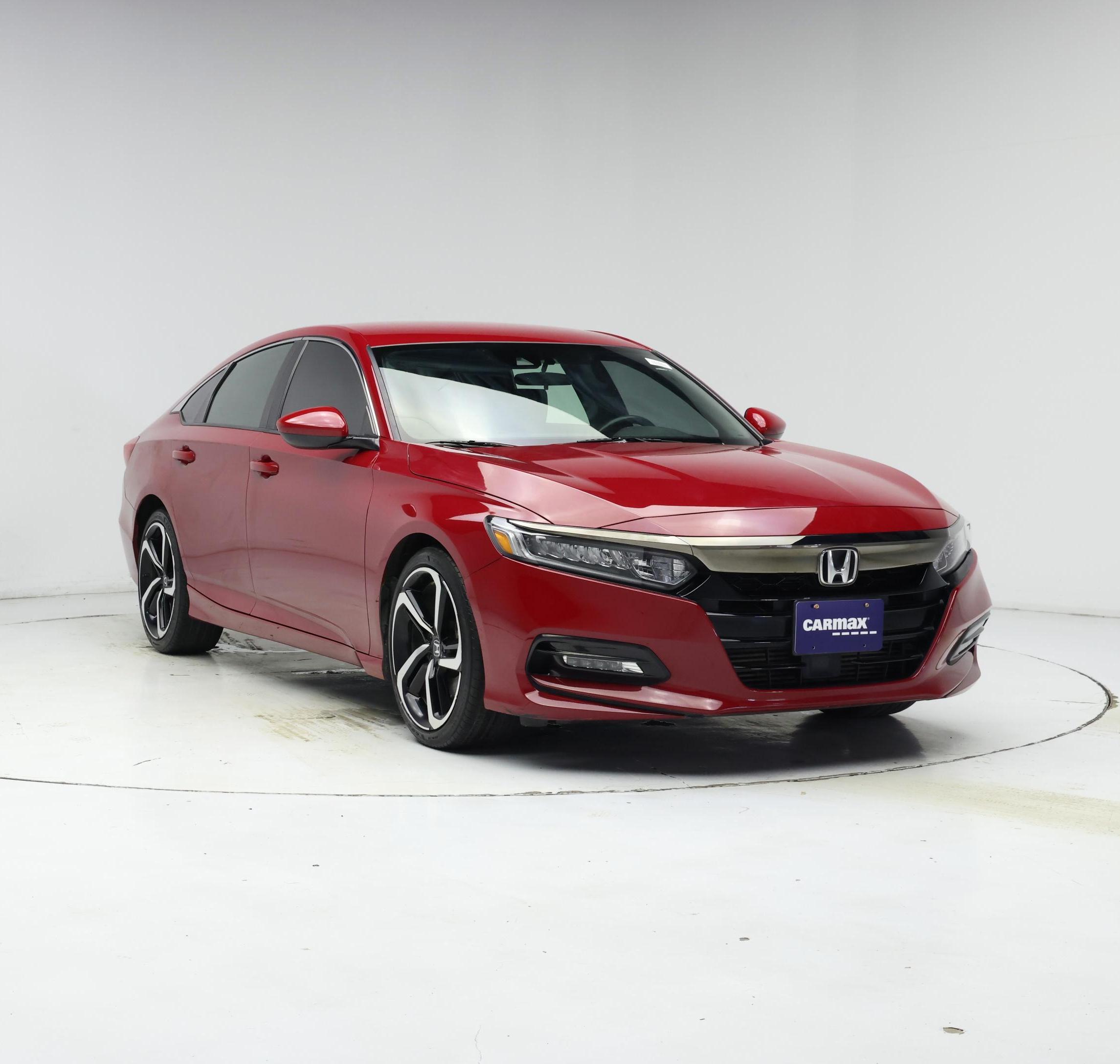 Red 2020 Honda Accord Sedan Front-Wheel Drive Automatic