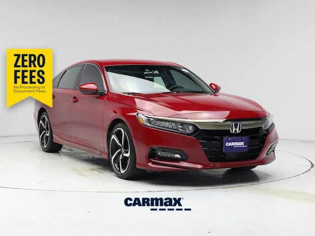 Red 2020 Honda Accord Sedan Front-Wheel Drive Automatic