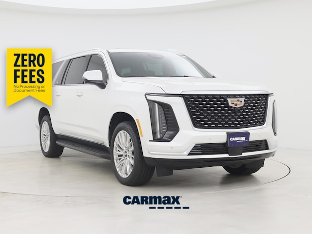 White 2025 Cadillac Escalade ESV SUV / Crossover Rear-Wheel Drive Automatic