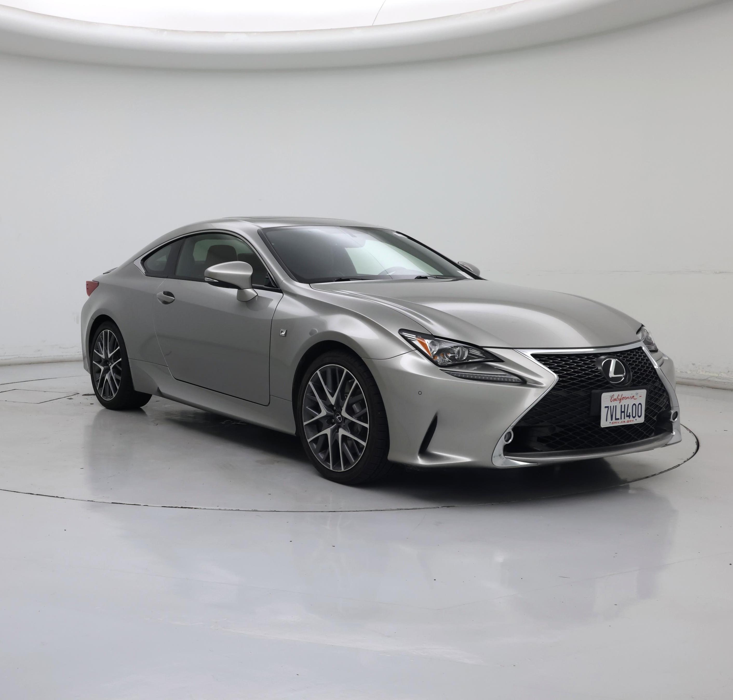 Silver 2016 Lexus RC Coupe Rear-Wheel Drive Automatic