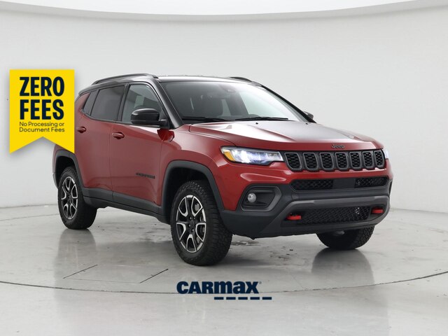 Red 2025 Jeep Compass SUV / Crossover Four-Wheel Drive Automatic