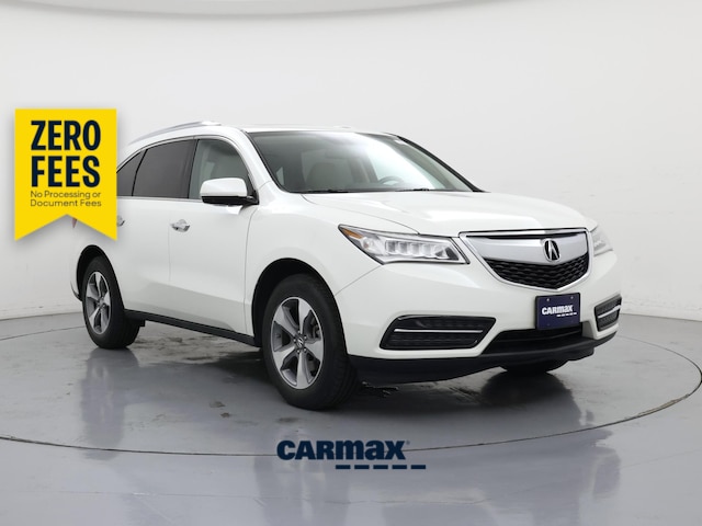 White 2014 Acura MDX SUV / Crossover All-Wheel Drive Automatic