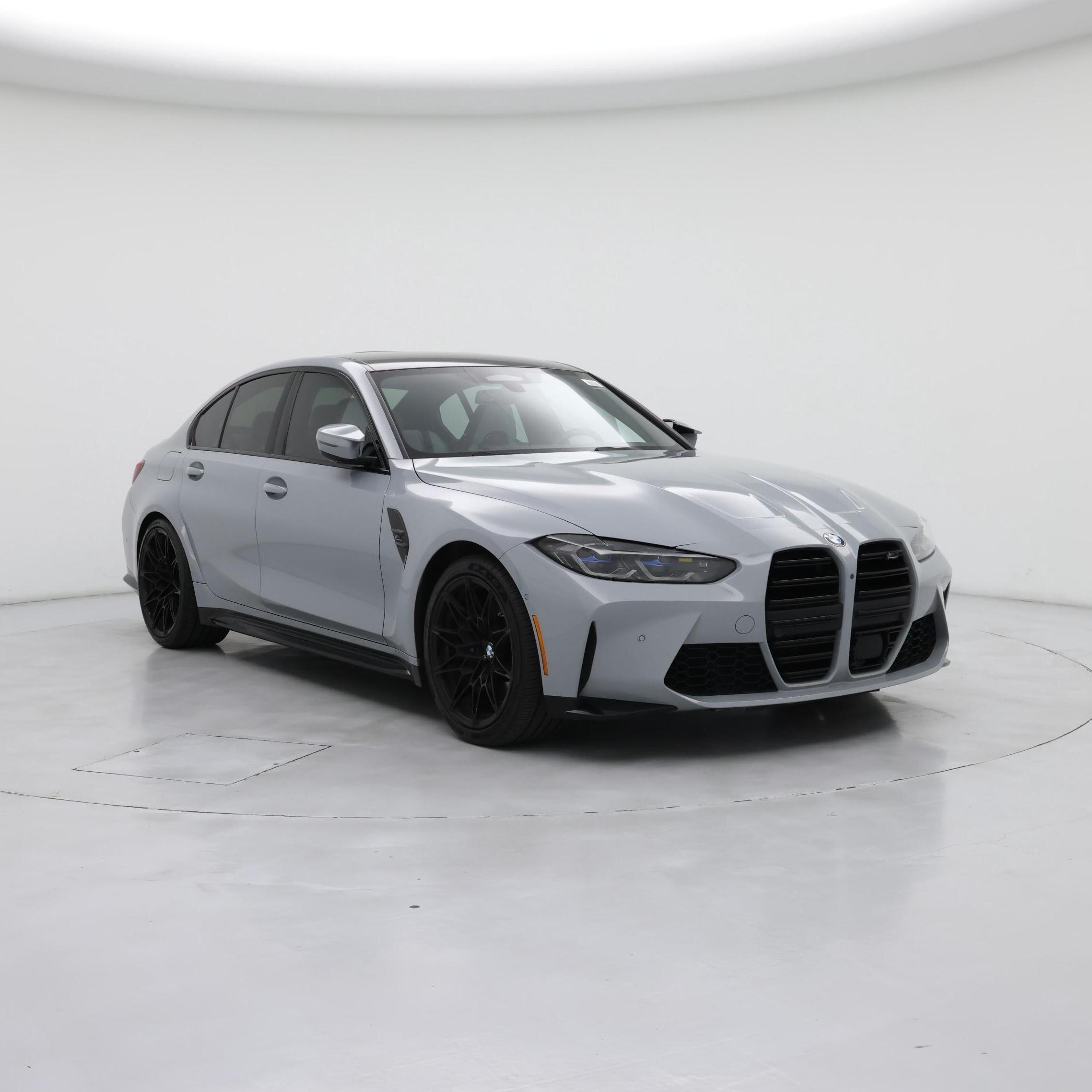Gray 2024 BMW M3 Sedan All-Wheel Drive Automatic