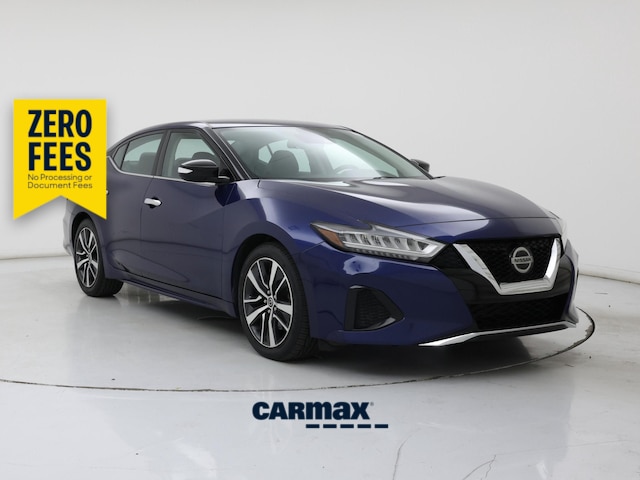 Blue 2020 Nissan Maxima Sedan Front-Wheel Drive Automatic