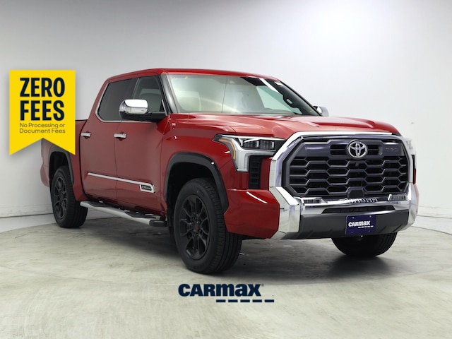Red 2022 Toyota Tundra Pickup Truck Four-Wheel Drive Automatic