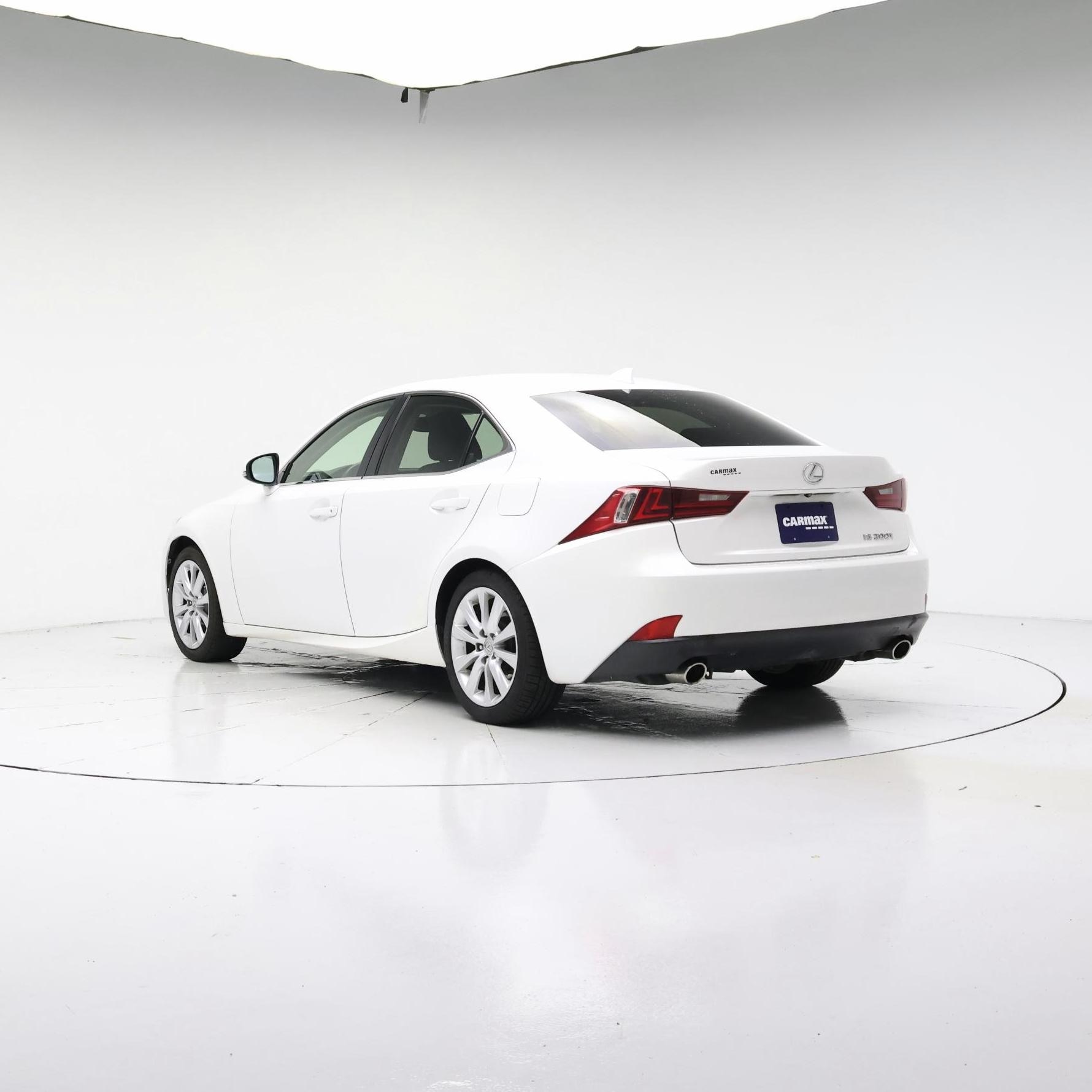 White 2016 Lexus IS Sedan Rear-Wheel Drive Automatic