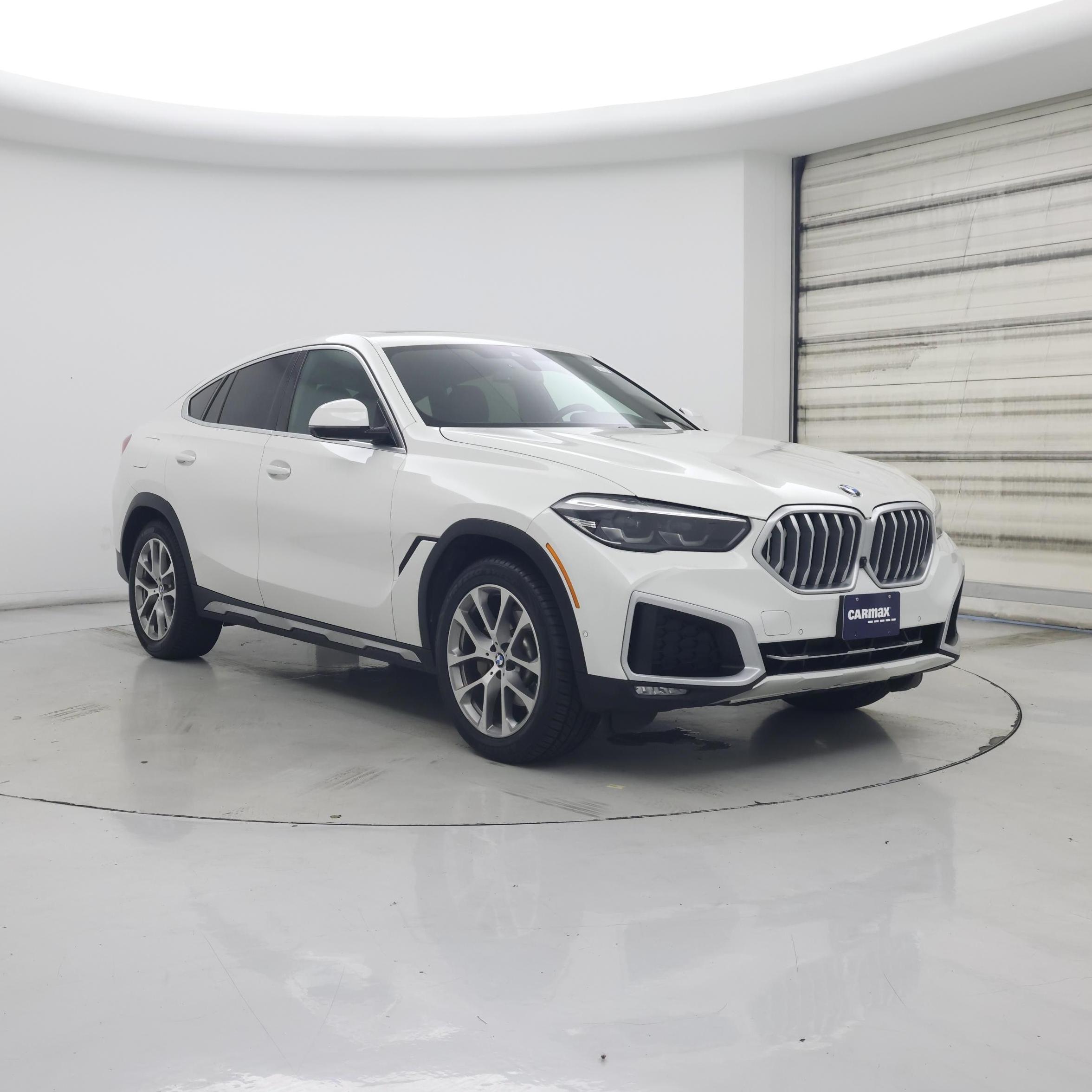 White 2021 BMW X6 SUV / Crossover All-Wheel Drive Automatic