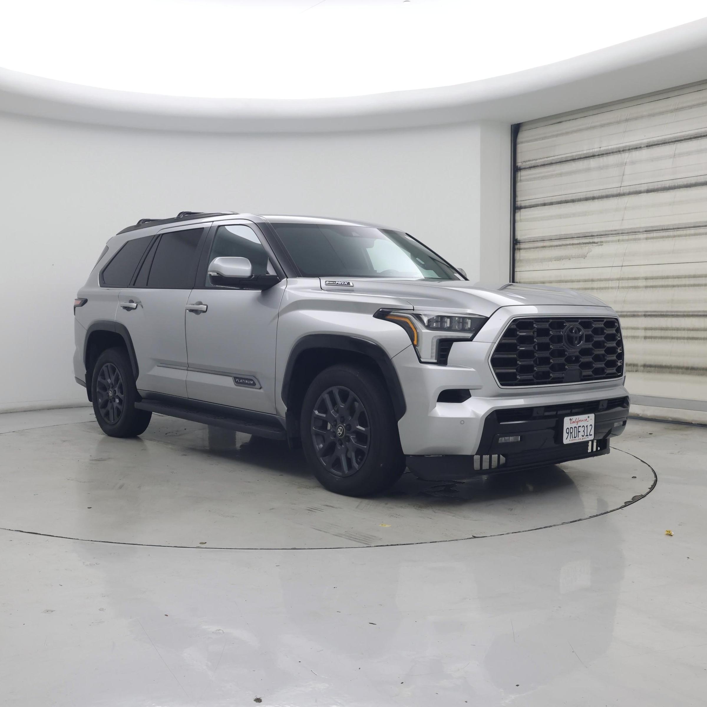 Silver 2025 Toyota Sequoia SUV / Crossover Four-Wheel Drive Automatic