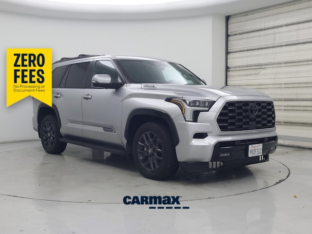 Silver 2025 Toyota Sequoia SUV / Crossover Four-Wheel Drive Automatic