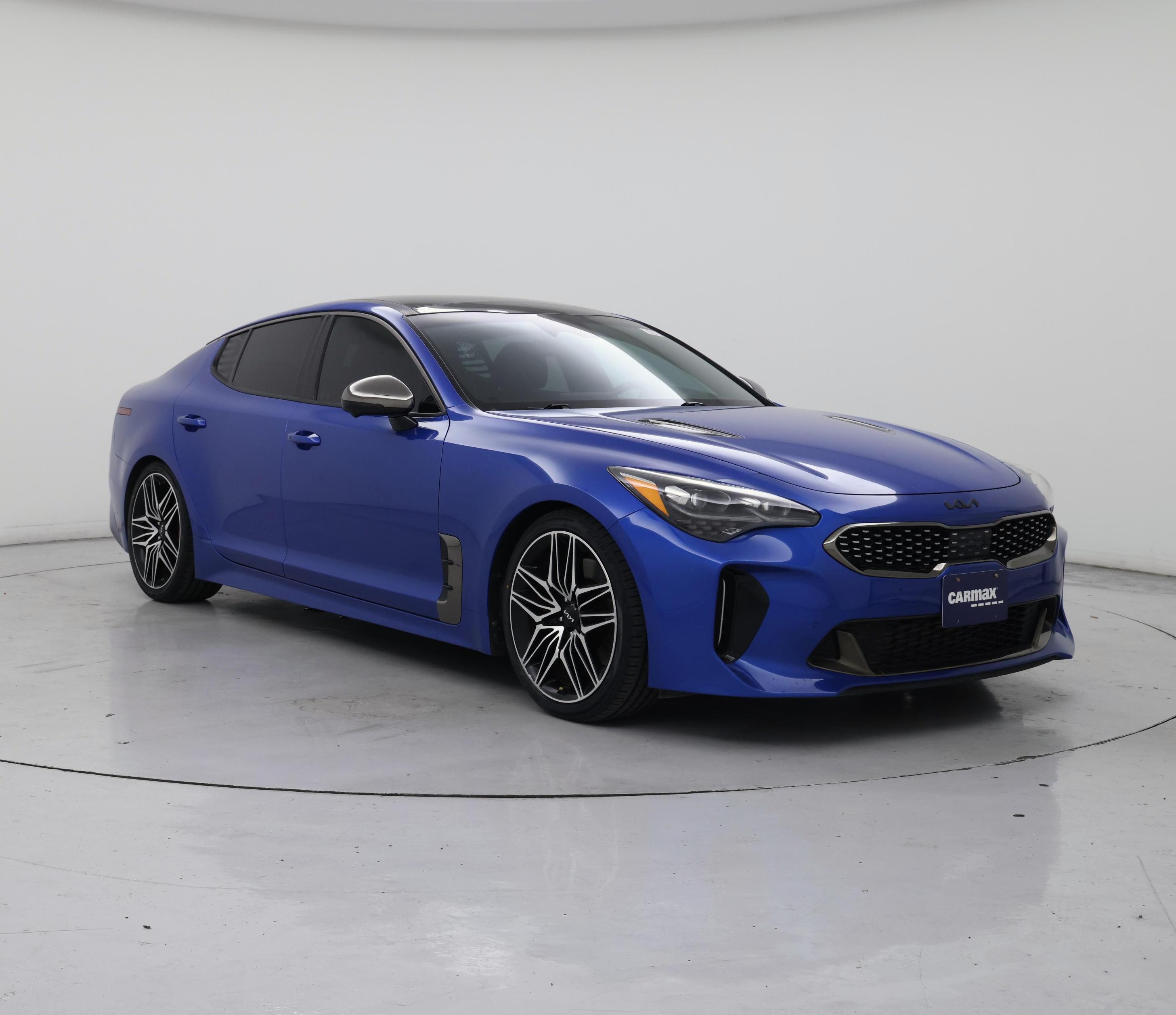 Blue 2022 Kia Stinger Sedan Rear-Wheel Drive Automatic