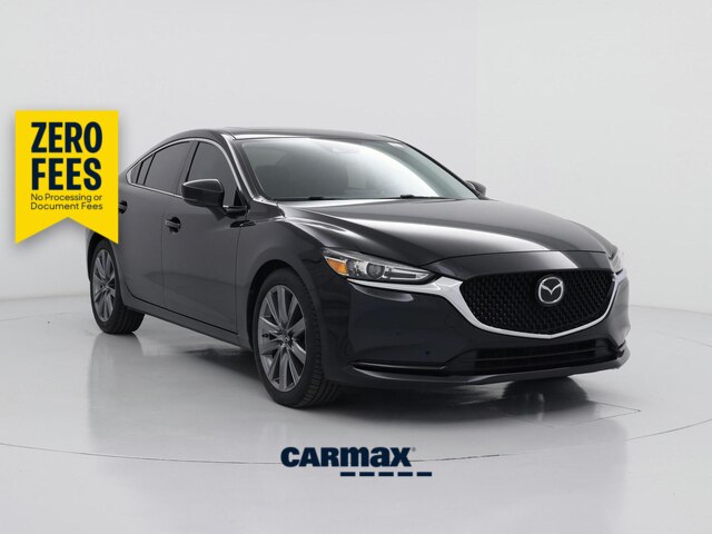 Black 2018 Mazda MAZDA6 Sedan Front-Wheel Drive Automatic
