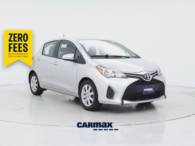Silver 2015 Toyota Yaris Hatchback Front-Wheel Drive Automatic