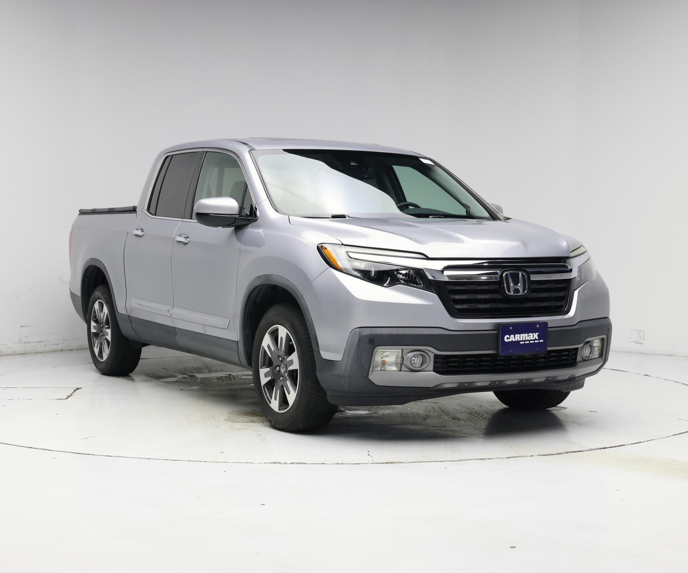 Silver 2019 Honda Ridgeline Pickup Truck All-Wheel Drive Automatic