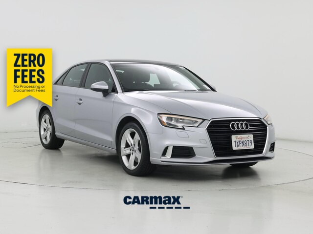 Silver 2017 Audi A3 Sedan Front-Wheel Drive Automatic