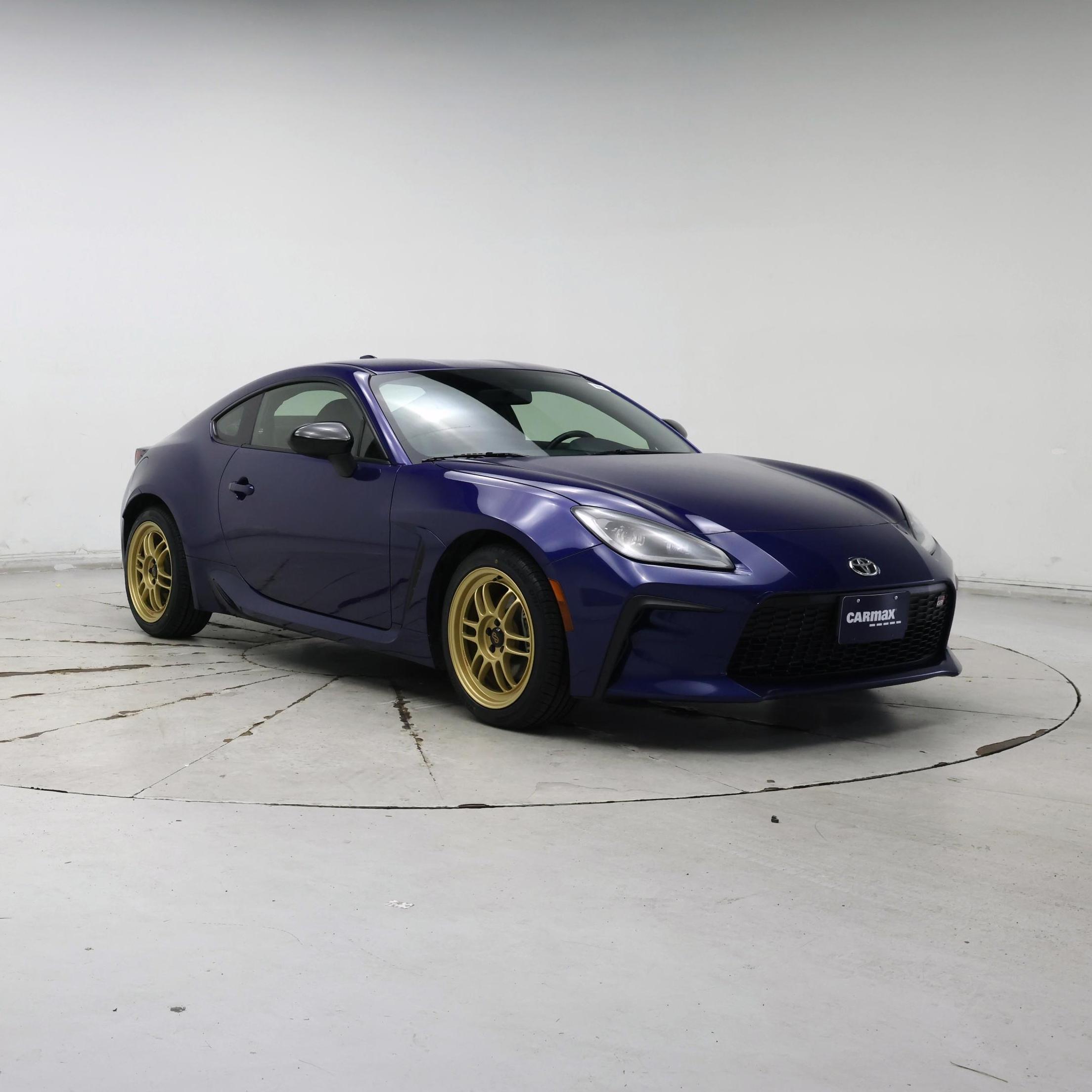 Blue 2023 Toyota GR86 Coupe Rear-Wheel Drive Manual