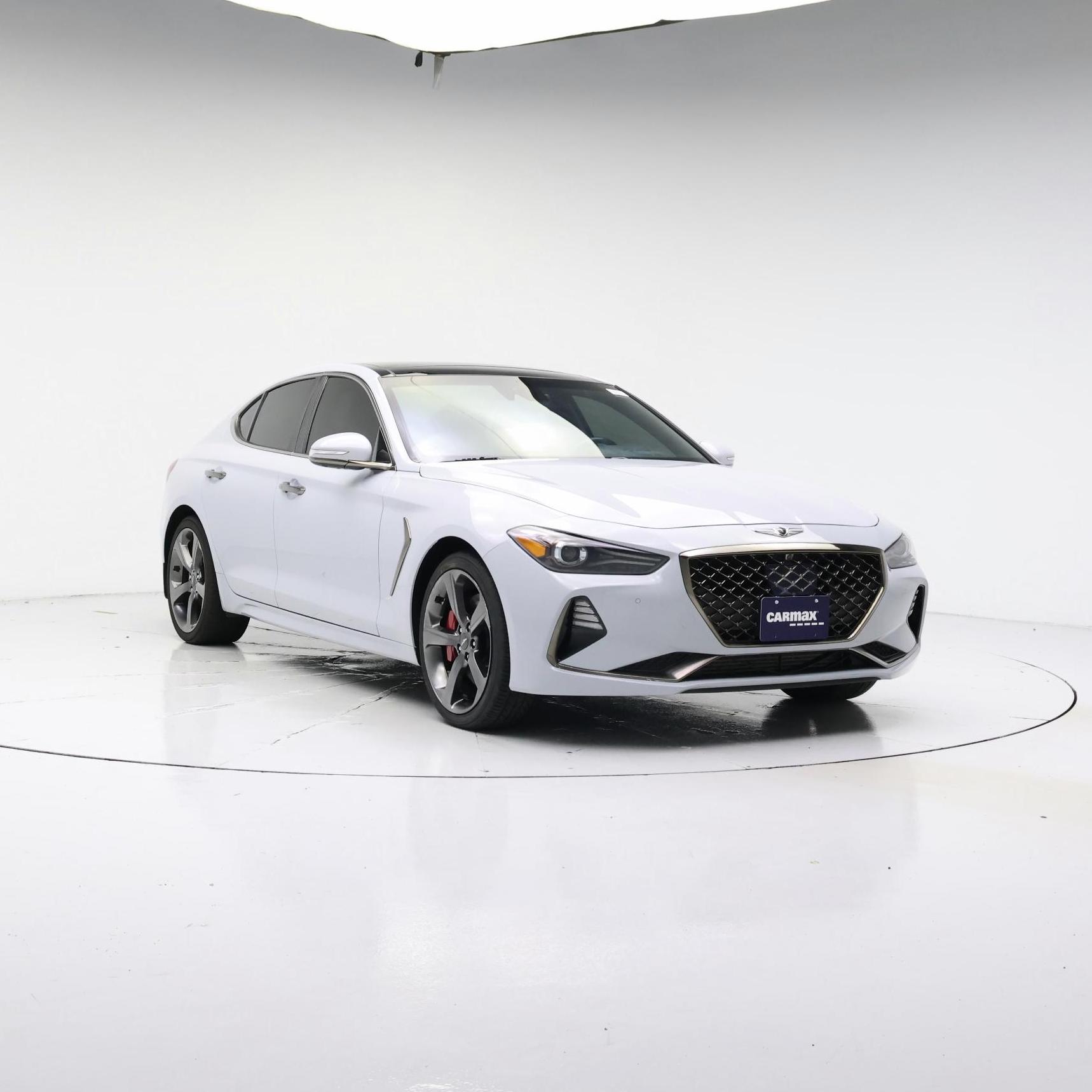 Gray 2021 Genesis G70 Sedan Rear-Wheel Drive Automatic