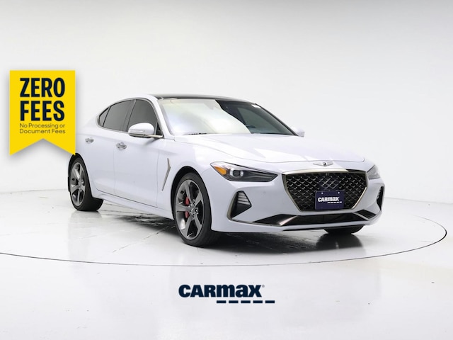 Gray 2021 Genesis G70 Sedan Rear-Wheel Drive Automatic