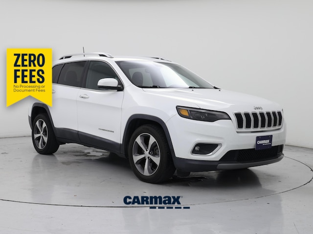 White 2019 Jeep Cherokee SUV / Crossover Front-Wheel Drive Automatic
