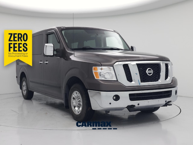 Gray 2017 Nissan NV Passenger Van Rear-Wheel Drive Automatic
