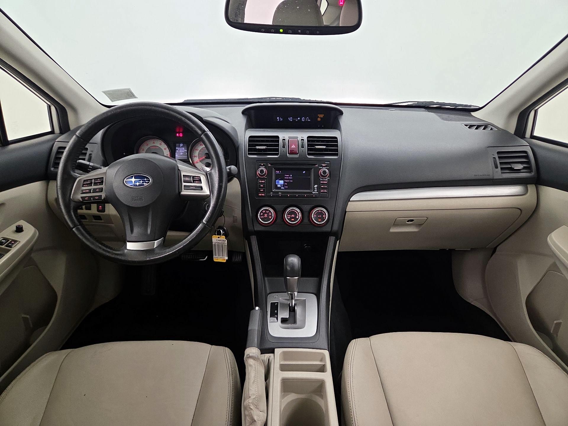 White 2014 Subaru Impreza Hatchback All-Wheel Drive Automatic