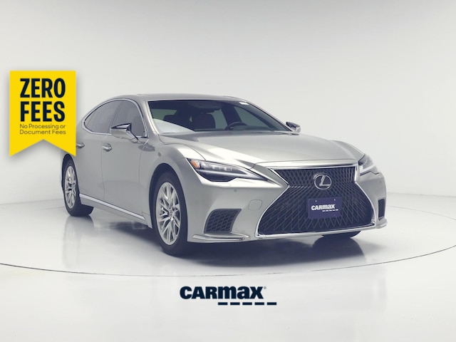 Silver 2023 Lexus LS Sedan All-Wheel Drive Automatic