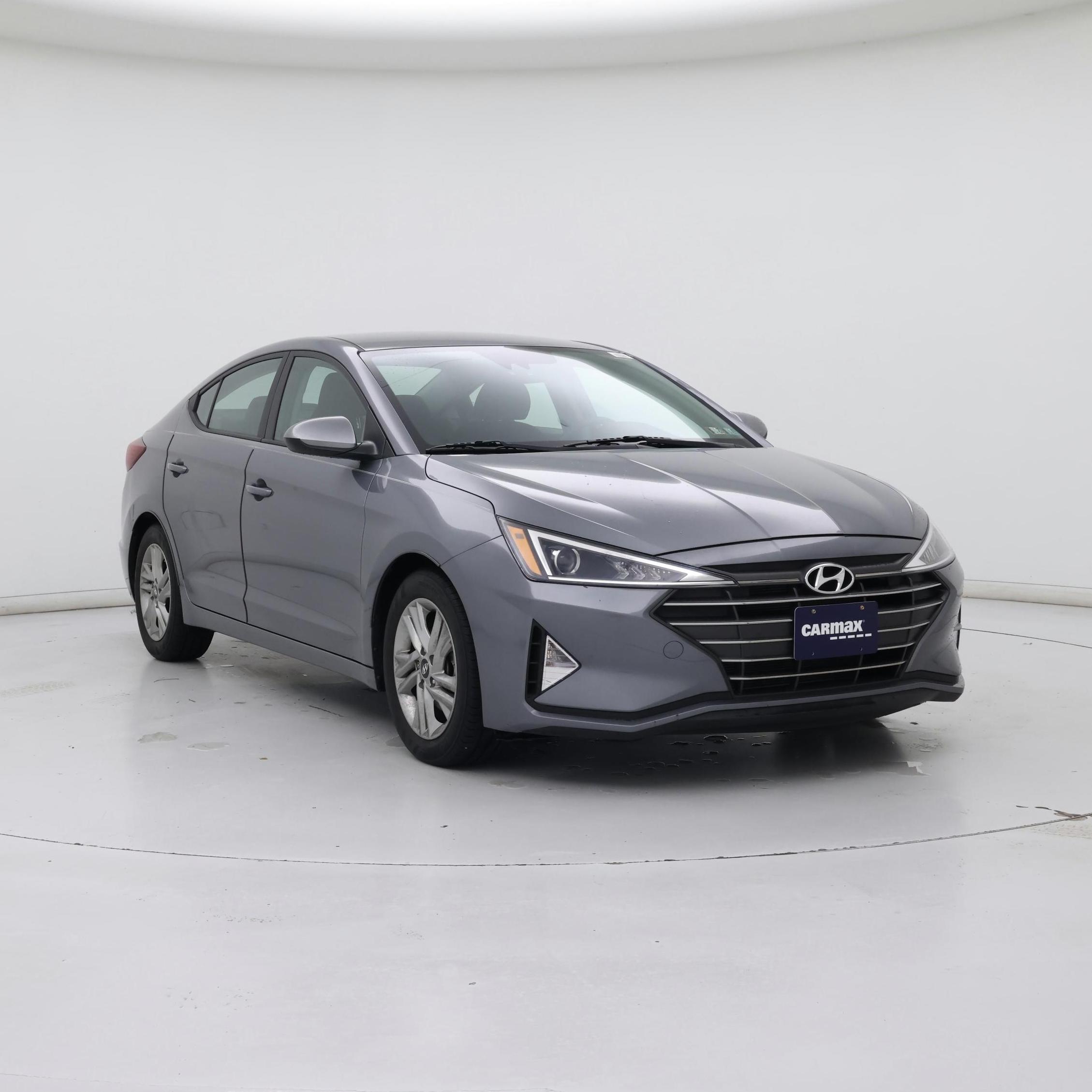 Gray 2019 Hyundai Elantra Sedan Front-Wheel Drive Automatic