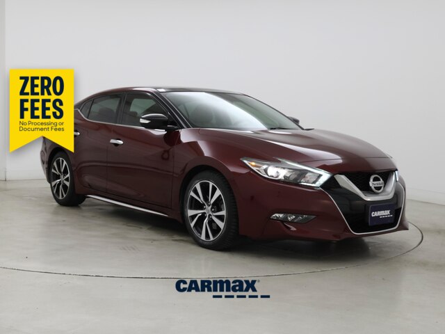 Red (Burgundy) 2017 Nissan Maxima Sedan Front-Wheel Drive Automatic