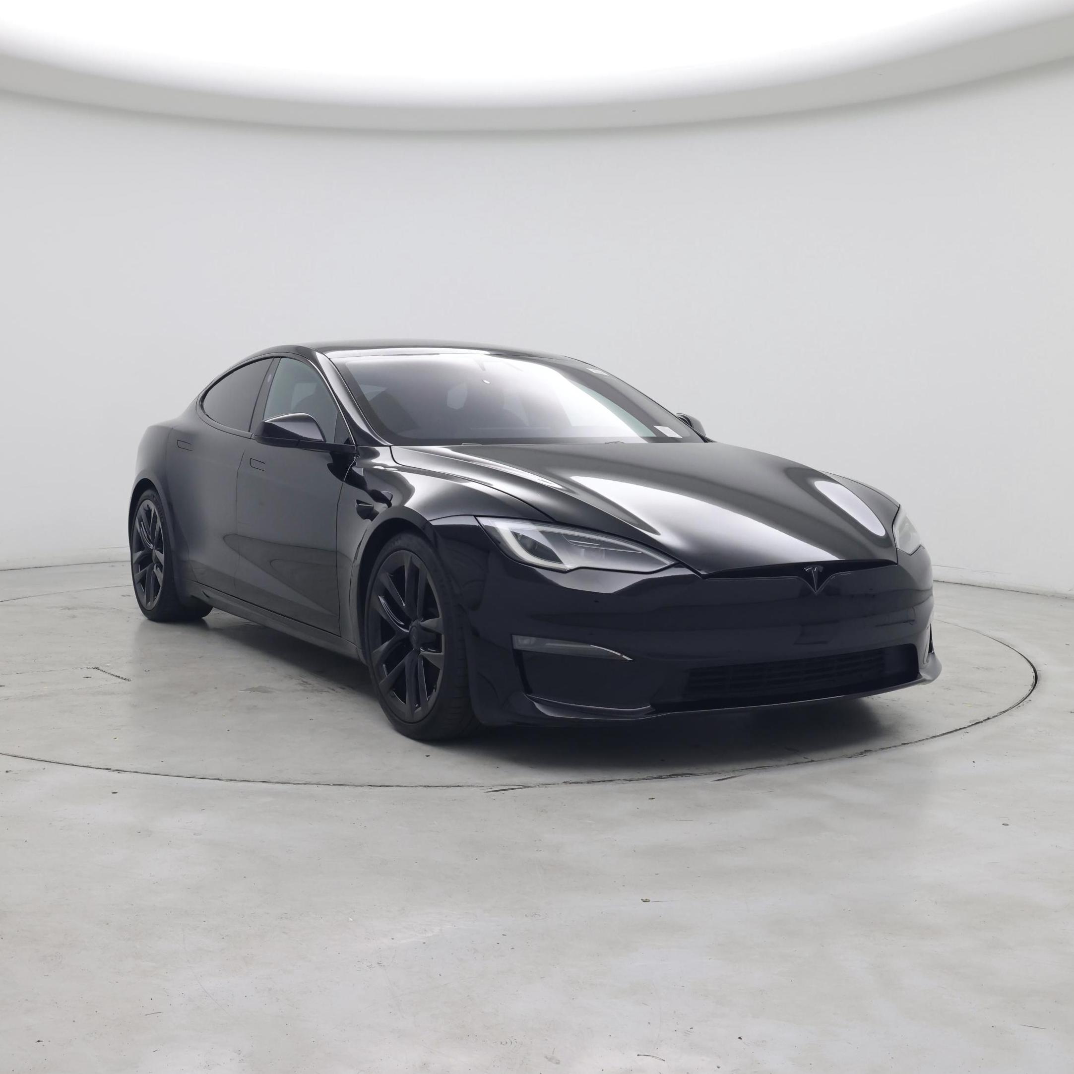 Black 2022 Tesla Model S Sedan All-Wheel Drive Automatic