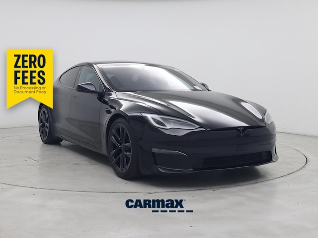 Black 2022 Tesla Model S Sedan All-Wheel Drive Automatic