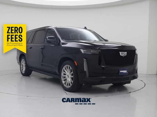 Black 2023 Cadillac Escalade ESV SUV / Crossover Four-Wheel Drive Automatic