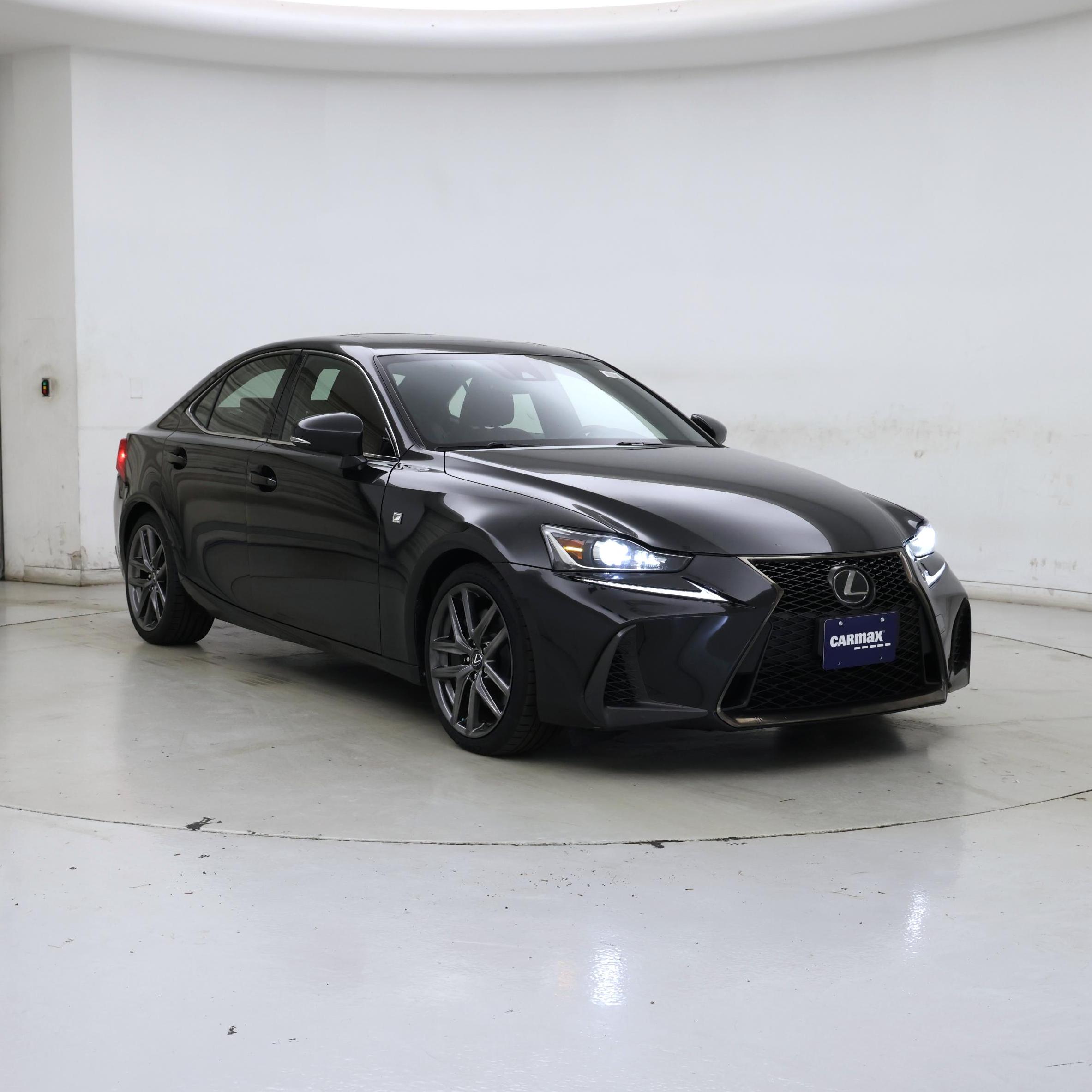 Black 2018 Lexus IS Sedan All-Wheel Drive Automatic