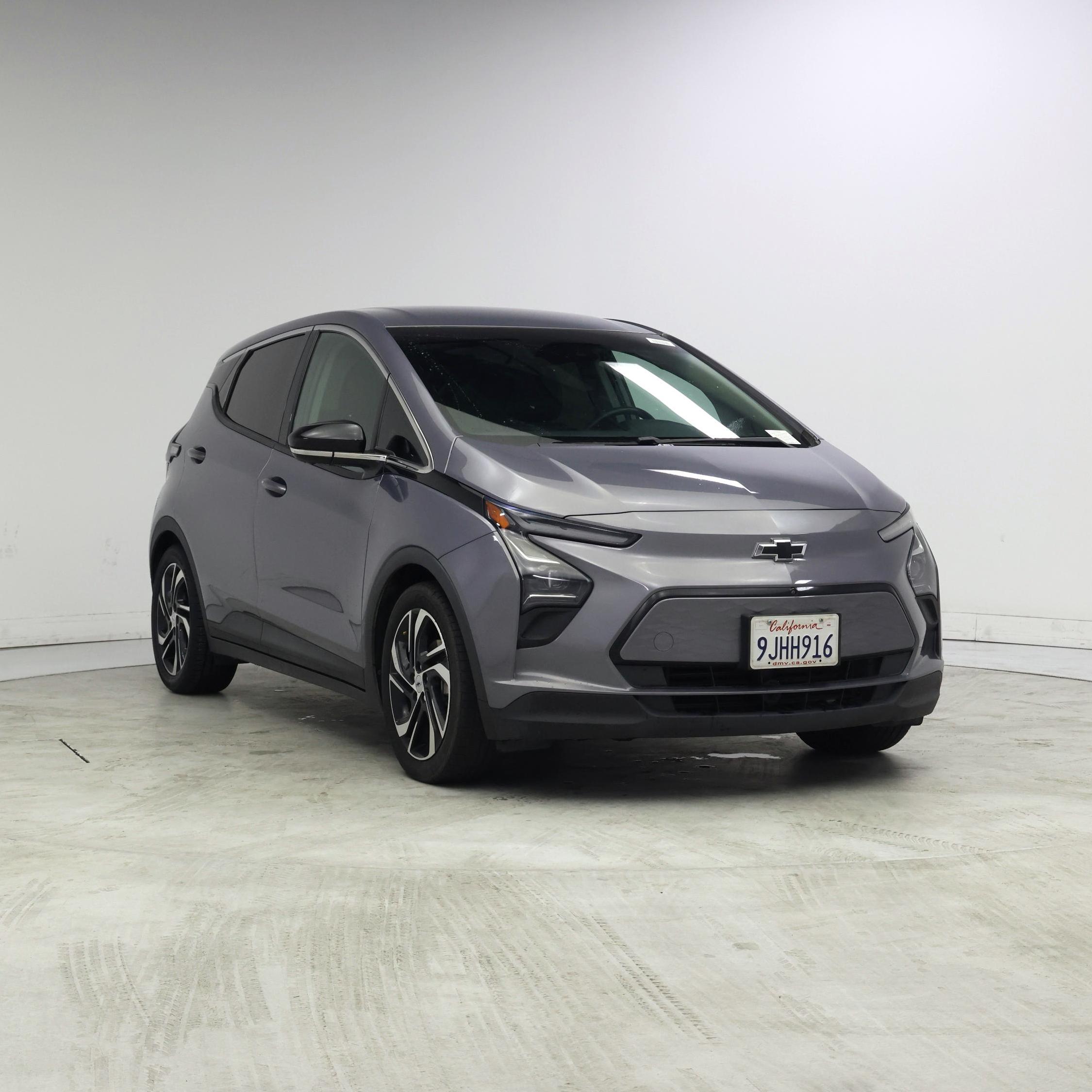 Gray 2023 Chevrolet Bolt EV Hatchback Front-Wheel Drive Automatic