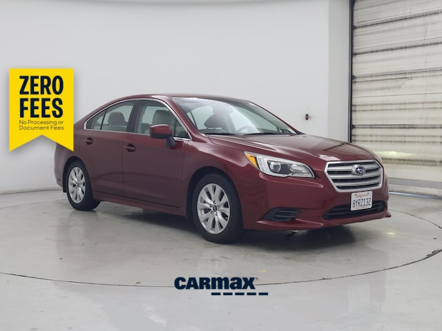 Red 2015 Subaru Legacy Sedan All-Wheel Drive Automatic