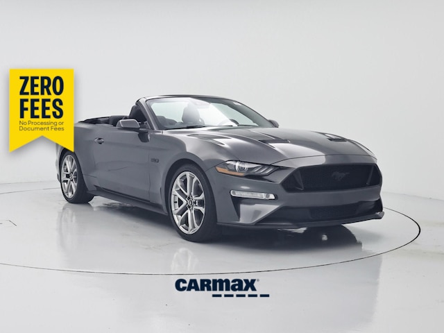 Gray 2020 Ford Mustang Convertible Rear-Wheel Drive Automatic