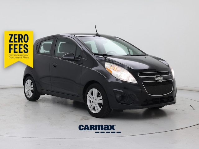Black 2014 Chevrolet Spark Hatchback Front-Wheel Drive Manual