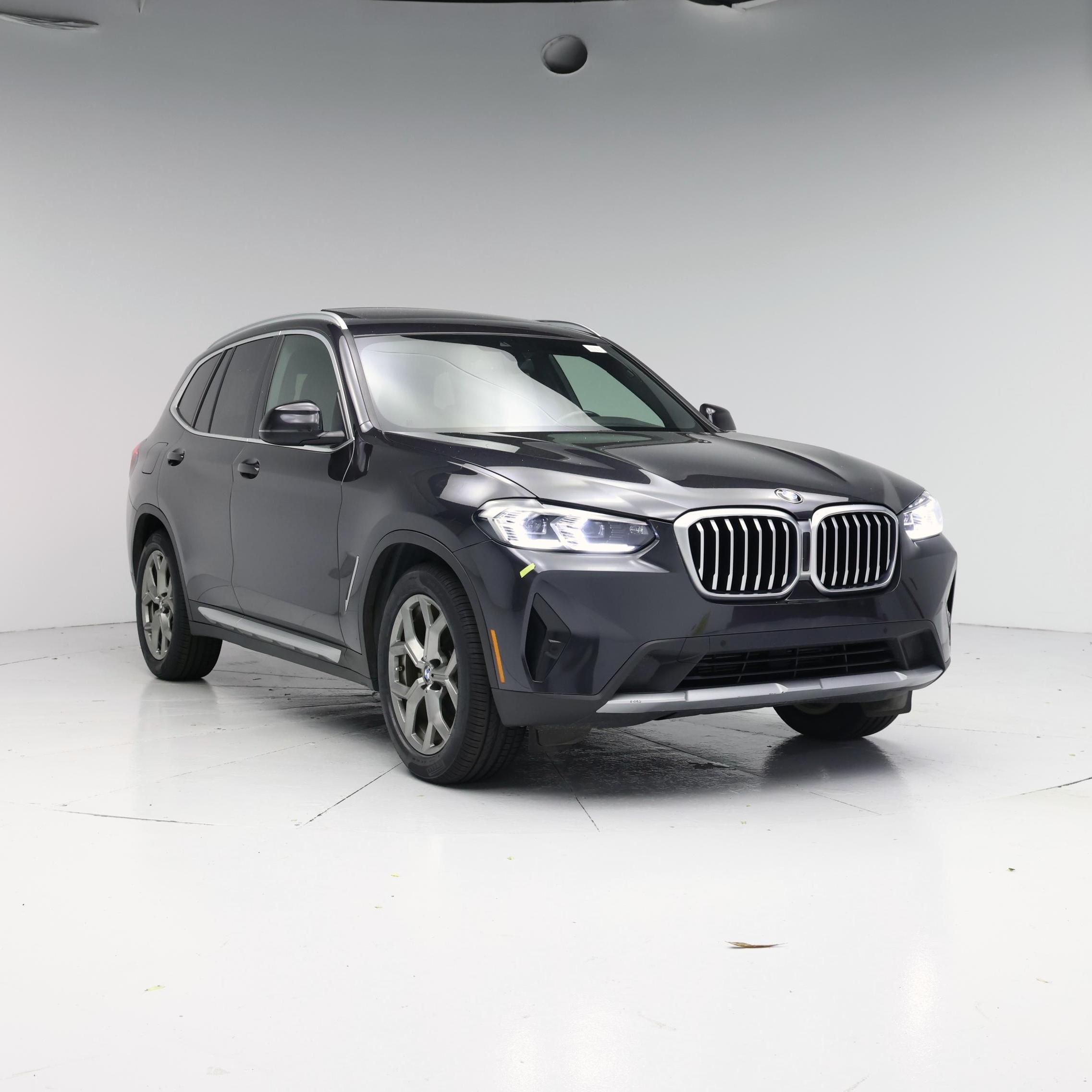 Gray 2022 BMW X3 SUV / Crossover Rear-Wheel Drive Automatic
