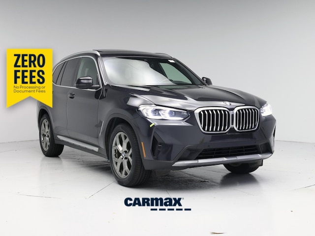 Gray 2022 BMW X3 SUV / Crossover Rear-Wheel Drive Automatic