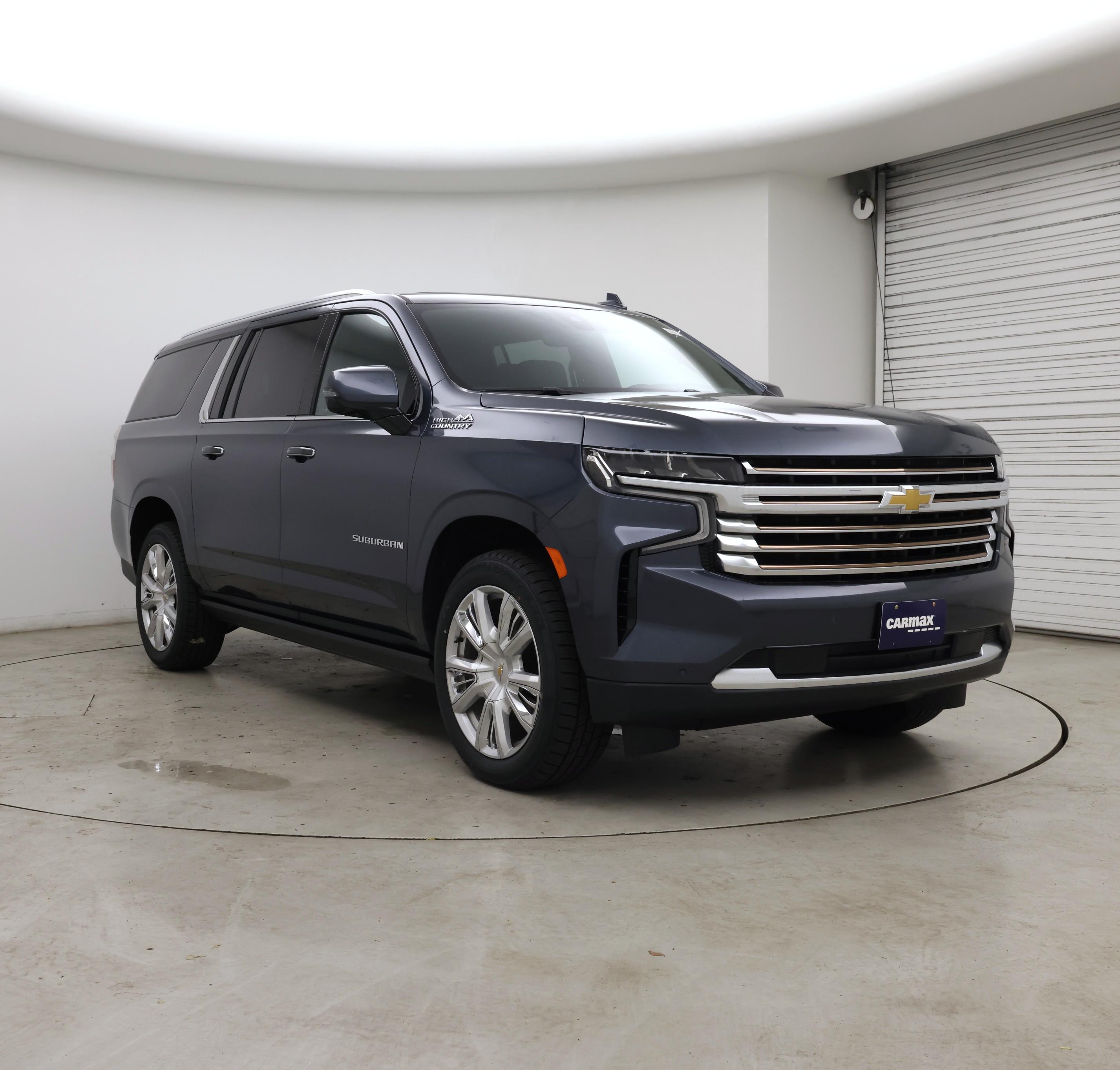 Gray 2021 Chevrolet Suburban SUV / Crossover Four-Wheel Drive Automatic