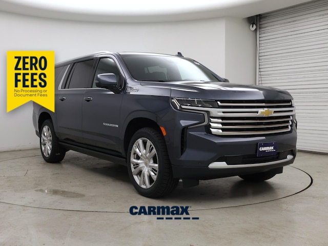 Gray 2021 Chevrolet Suburban SUV / Crossover Four-Wheel Drive Automatic