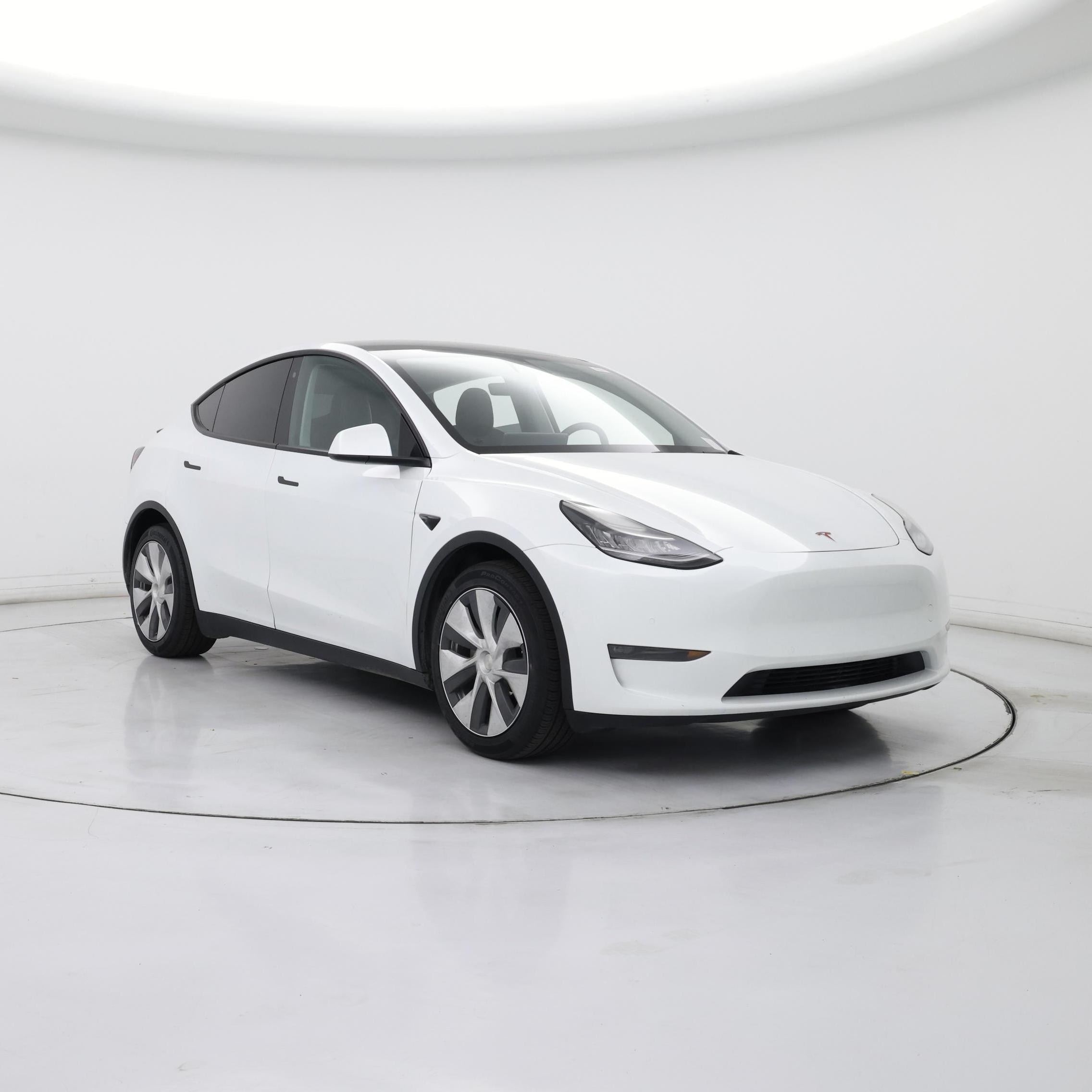 White 2020 Tesla Model Y SUV / Crossover All-Wheel Drive Automatic