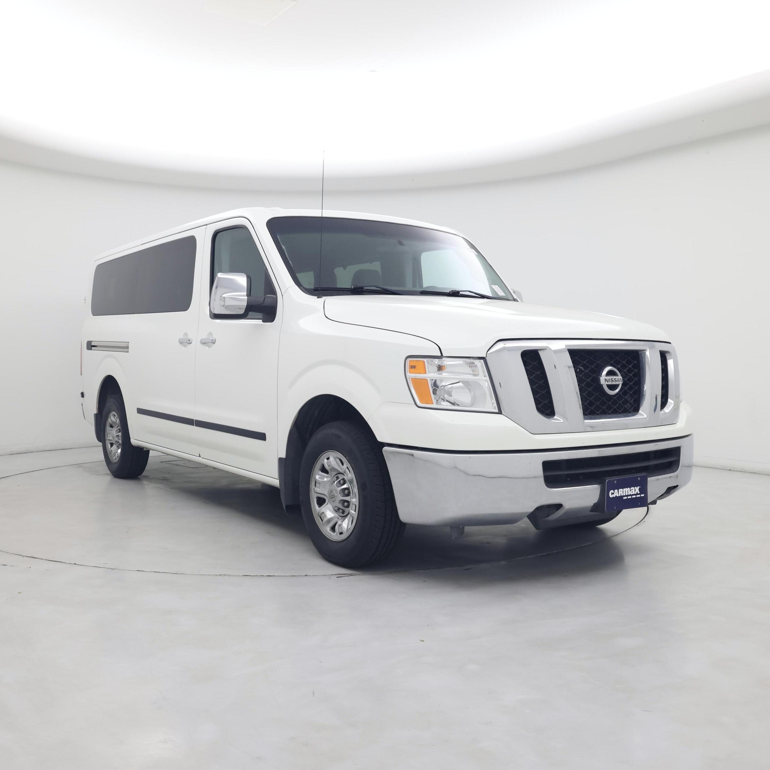 White 2020 Nissan NV Passenger Van Rear-Wheel Drive Automatic